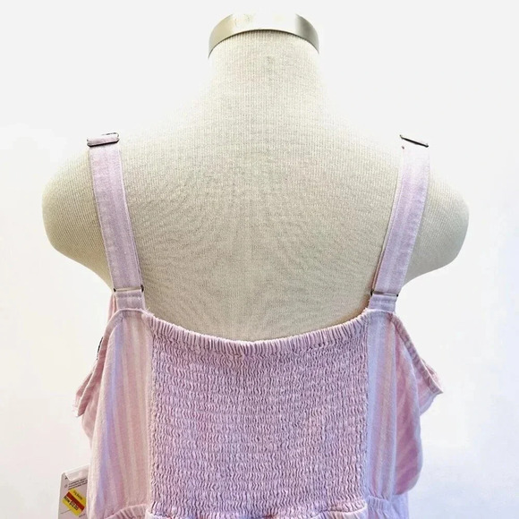 NWT SONOMA Women Sleeveless Pullover Purple Elastic Waist V-Neck Long Dress 2X - Picture 12 of 12